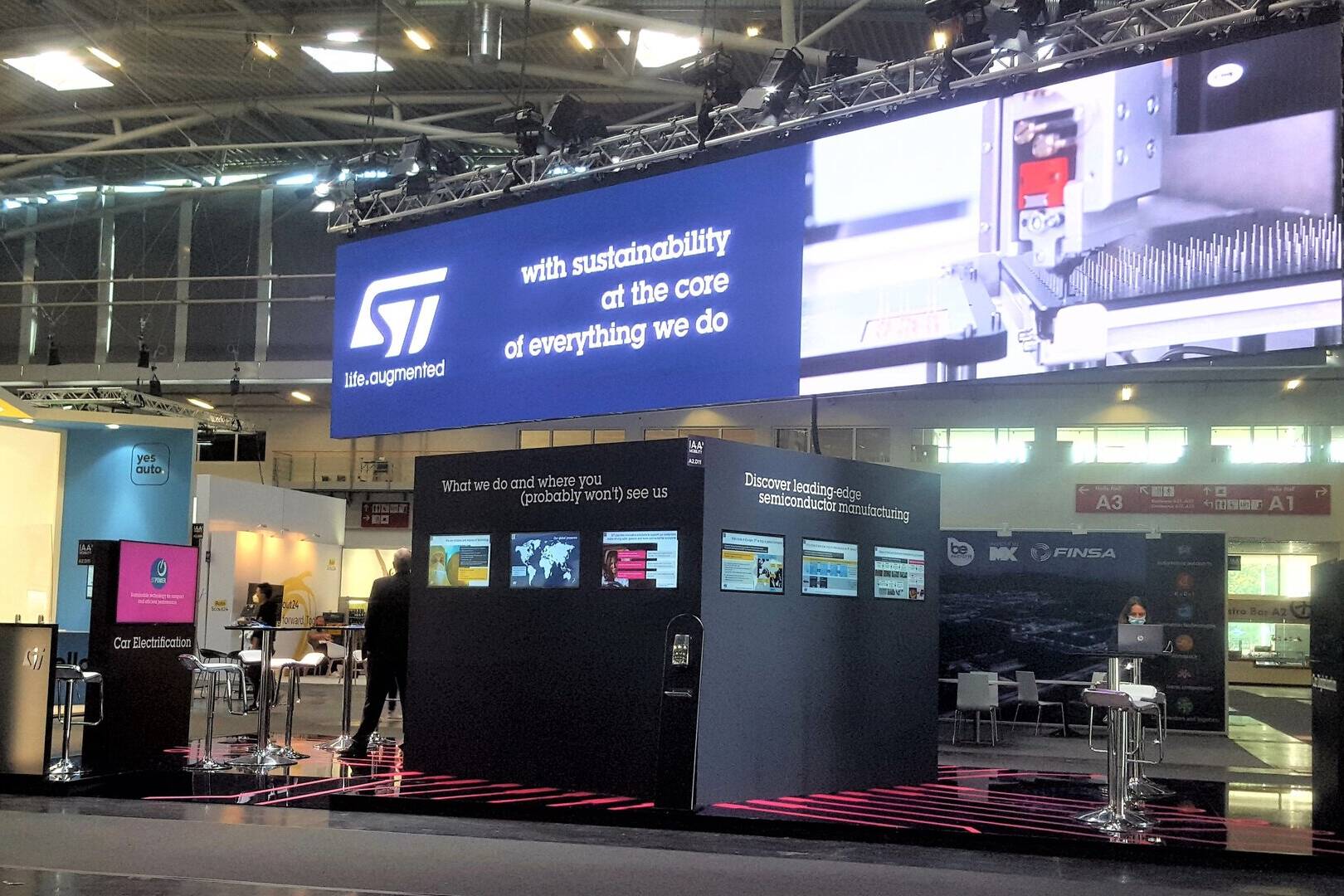 ST Microelectronics a Monaco per IAA